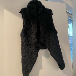 Yves Salomon fox fur gilet